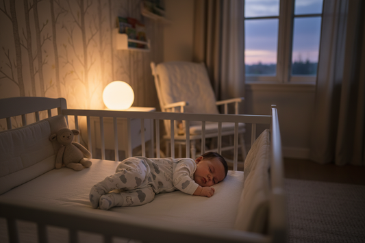 Бебе спинка вечерно време